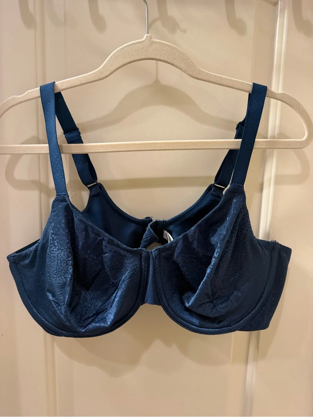 Wacoal Navy Full Coverage Underwire Bra